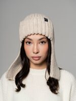 Женская шапка ушанка Базелла