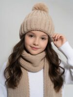Детский комплект: шапка + шарф Сити — изображение 4