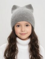 Детская шапка из ангоры Аян