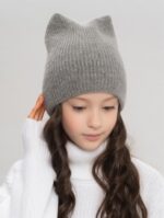 Детская шапка из ангоры Аян — изображение 4