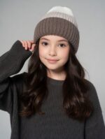 Детская шапка для девочки Агара — изображение 4