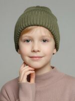 Детская шапка для мальчика  Уэнсдей