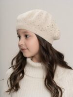 Детский берет для девочки Сыр — изображение 3